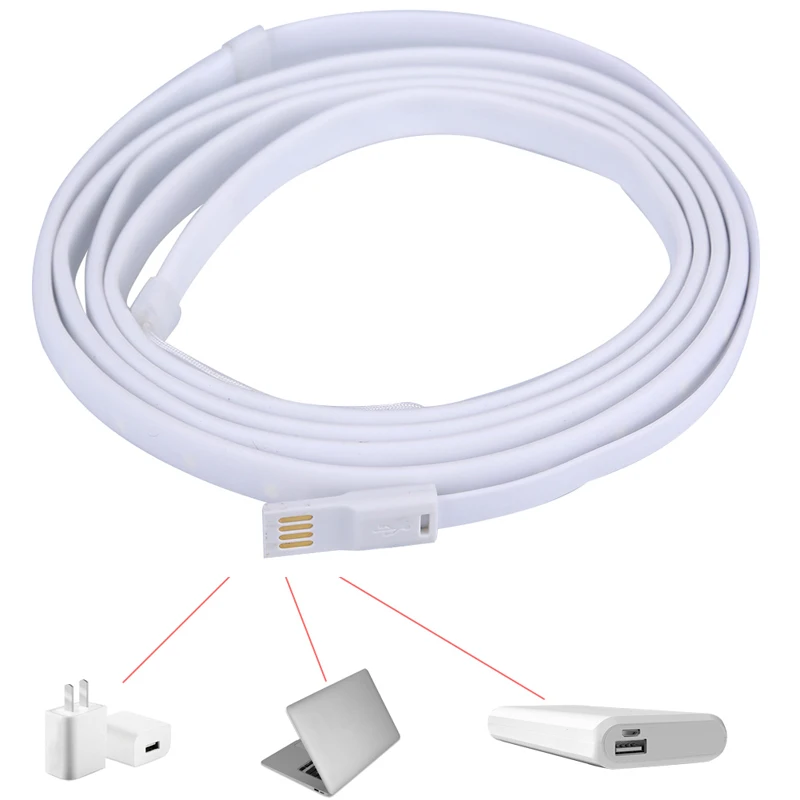 CHICLITS наружная Светодиодная лампа IP67 1 5 м в USB мощность веревка свет для кемпинга
