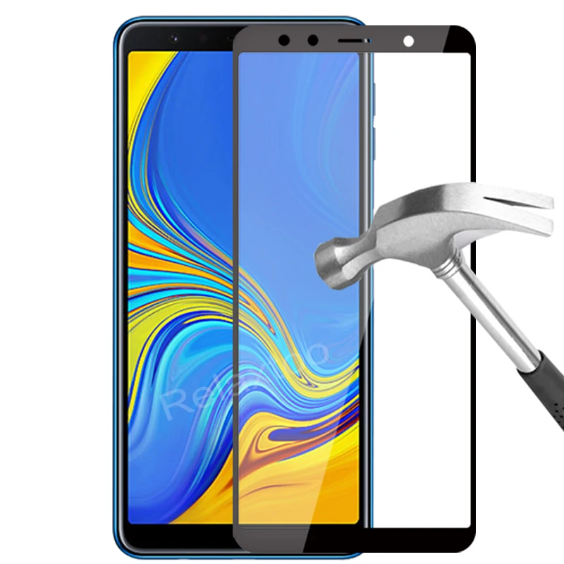 Полное покрытие, Защитное стекло для samsung Galaxy A7, закаленное стекло Sumsung A7 A 7 A750F A750, SM-A750F, защитная 3D пленка
