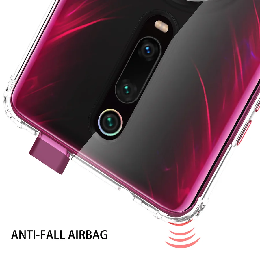 Красный mi K20 Note 7 Pro силиконовый чехол-держатель для Xiaomi mi 9 9t Pro магнитный автомобильный кронштейн противоударный чехол для подушки безопасности красный mi 7