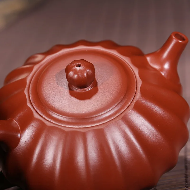 Песочная бутылка Yixing чайник сырая Шахта Dahongpao Wang Ping ручной работы подарок с