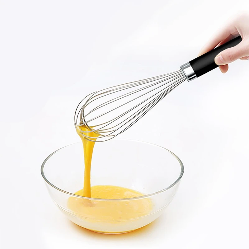 Венчик из нержавеющей стали вертикальный кухонный 12-дюймовый металлический