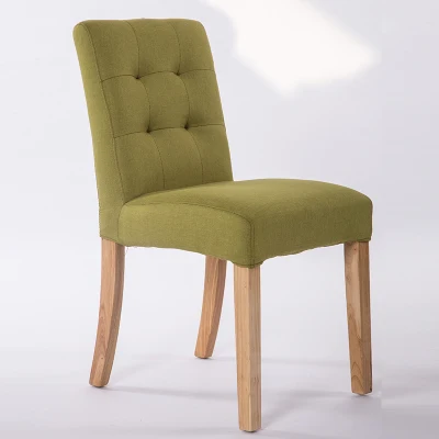 green fabric nature Модный Массив дерева, ткань, западные обеденные стулья, гостиничные стулья для кафе, простые моющиеся тканевые стулья - Цвет: green fabric nature