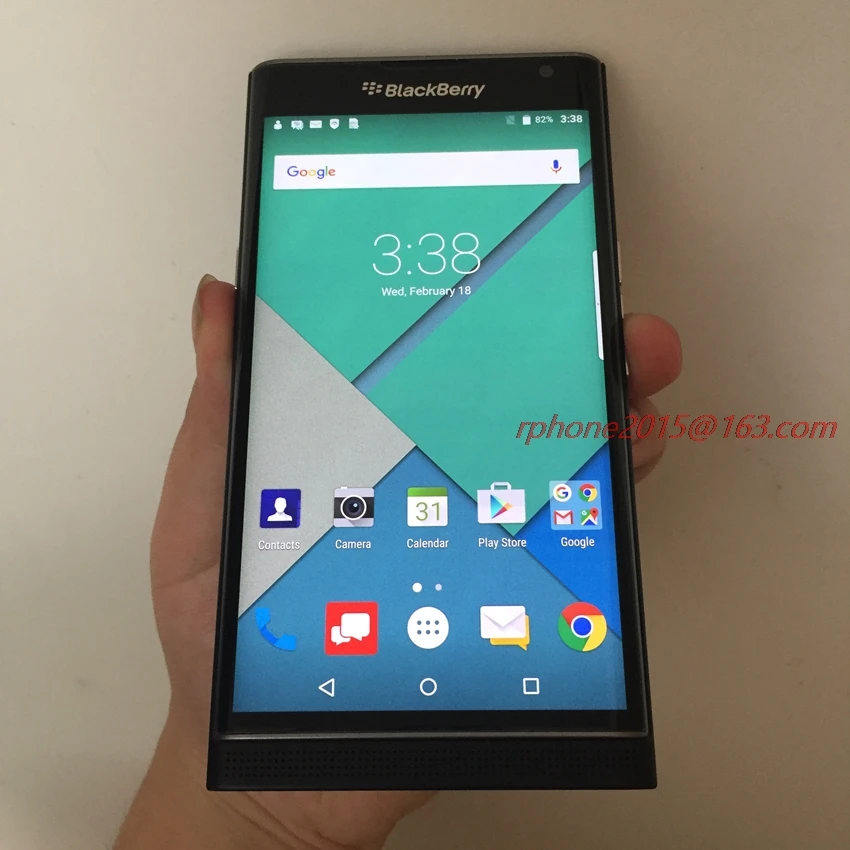 Разблокированный мобильный телефон BlackBerry Priv 5,4 'Android OS 3 Гб RAM 32 ГБ ROM 18MP Восстановленный мобильный телефон
