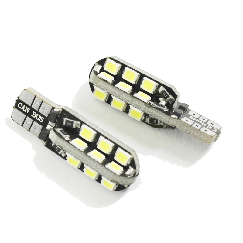 2 x Автомобильный w5w t10 светодиодный светильник для интерьера 24 smd задний 2835