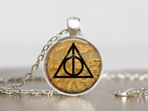 Цепочка ювелирное изделие ручная работа 1 шт./лот дары смерти ожерелье кулон