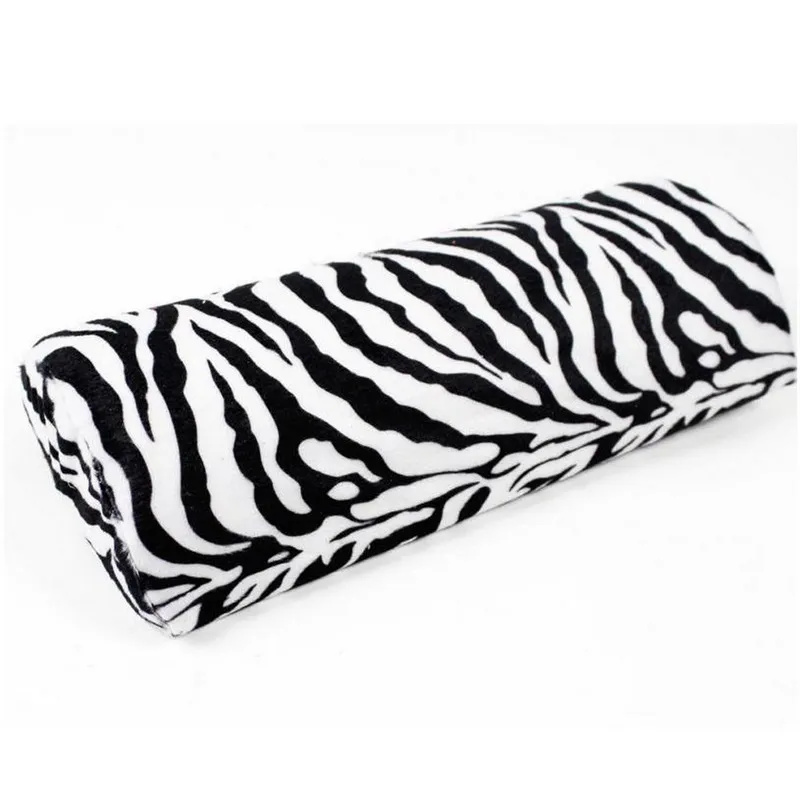 Бесплатная доставка Новая мягкая Zebra полосы рук на подушки ногтей Книги по