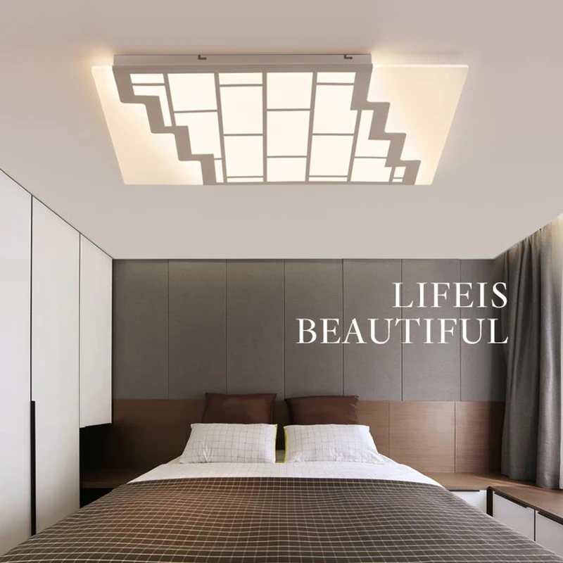 

Contemporary LED Ceiling Lights novelty acrylic home lighting simple Ultra thin laminate living room dimmable LED ceiling lamps