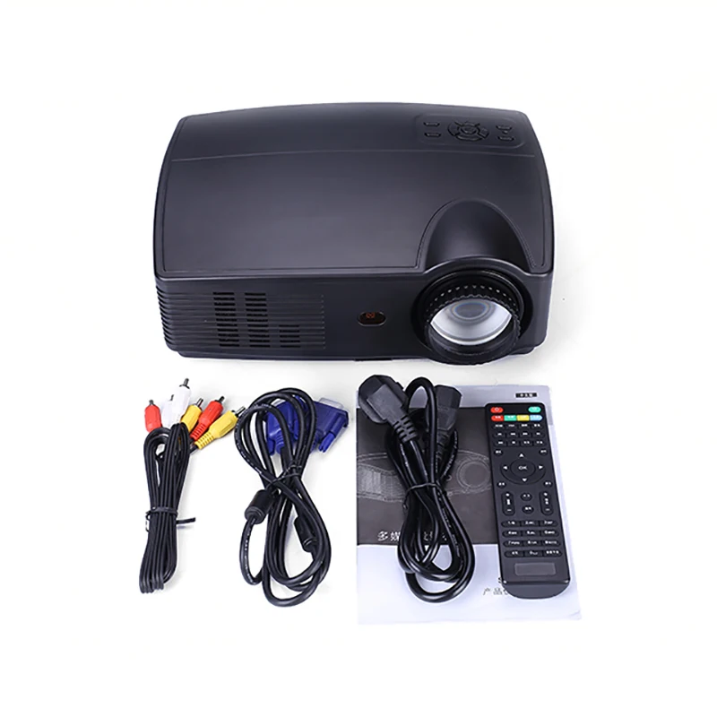 Светодиодный HD проектор Android Wi Fi Bluetooth 1080P для офиса домашнего кинотеатра