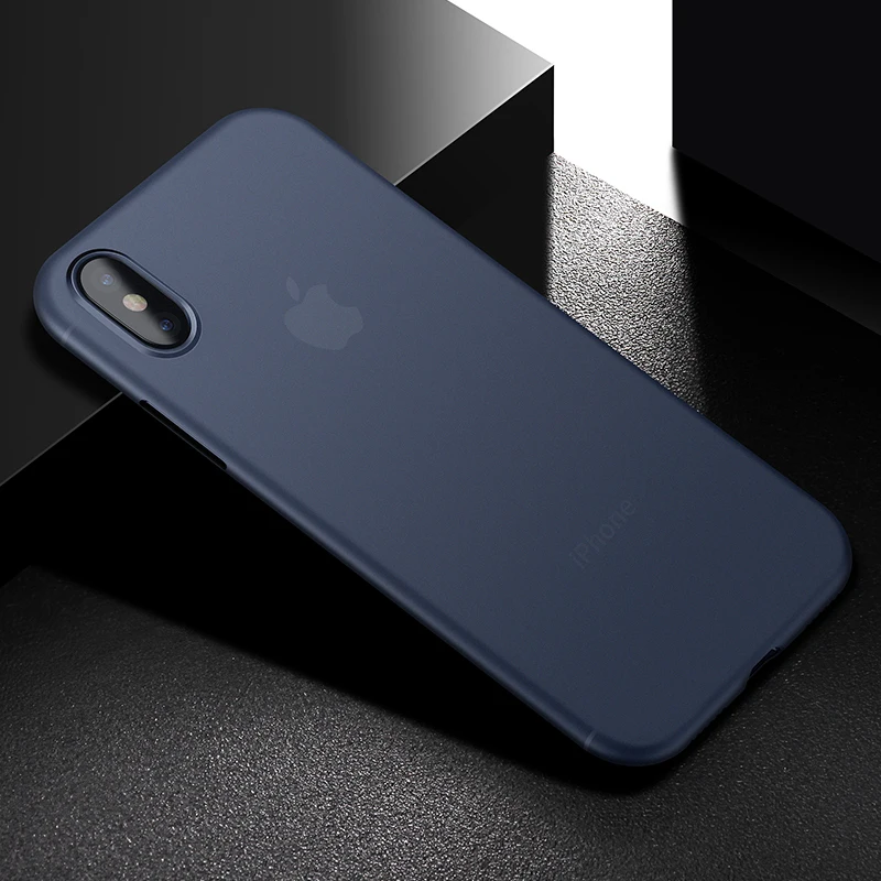 Cafele чехол для телефона для iPhone X ультра тонкий чехол матовый Жесткий PP на iPhone X 10 для телефона Задний защитный чехол s