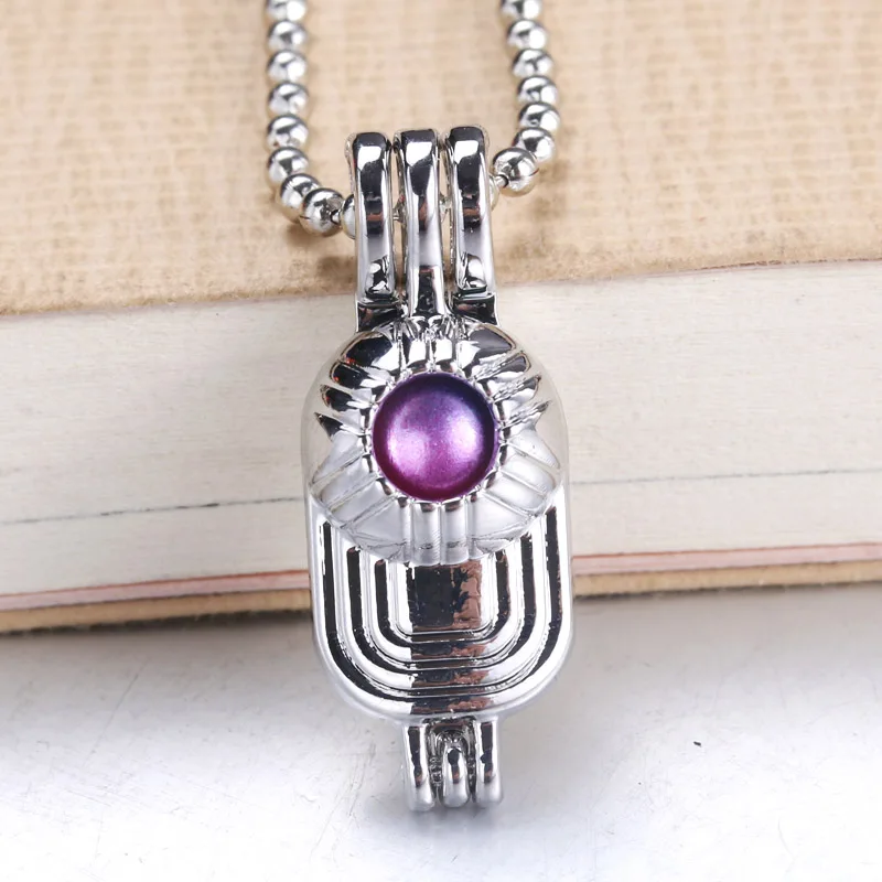 5 шт. кулон в виде жемчужной кепки и эфирного масла | Украшения аксессуары