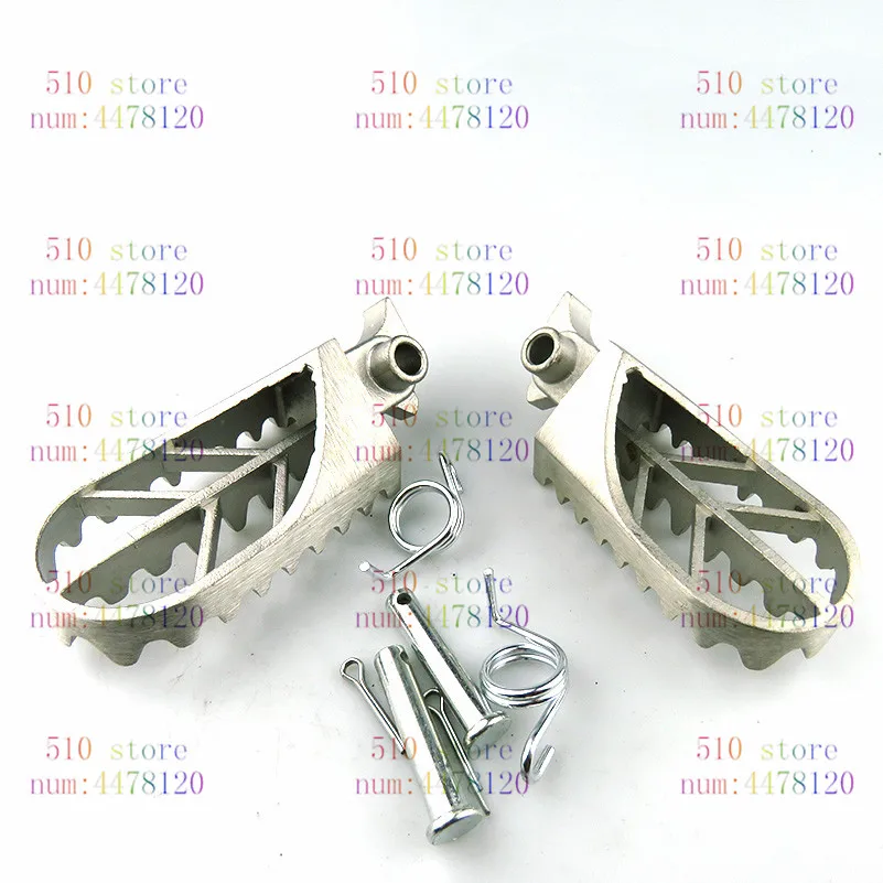 

CNC Foot Peg Rest Pedal For CR CRF CR125 CR250 CRF250R CRF450R CRF250X CRF450X CR500 Dirt Bike Motocross Enduro Supermoto