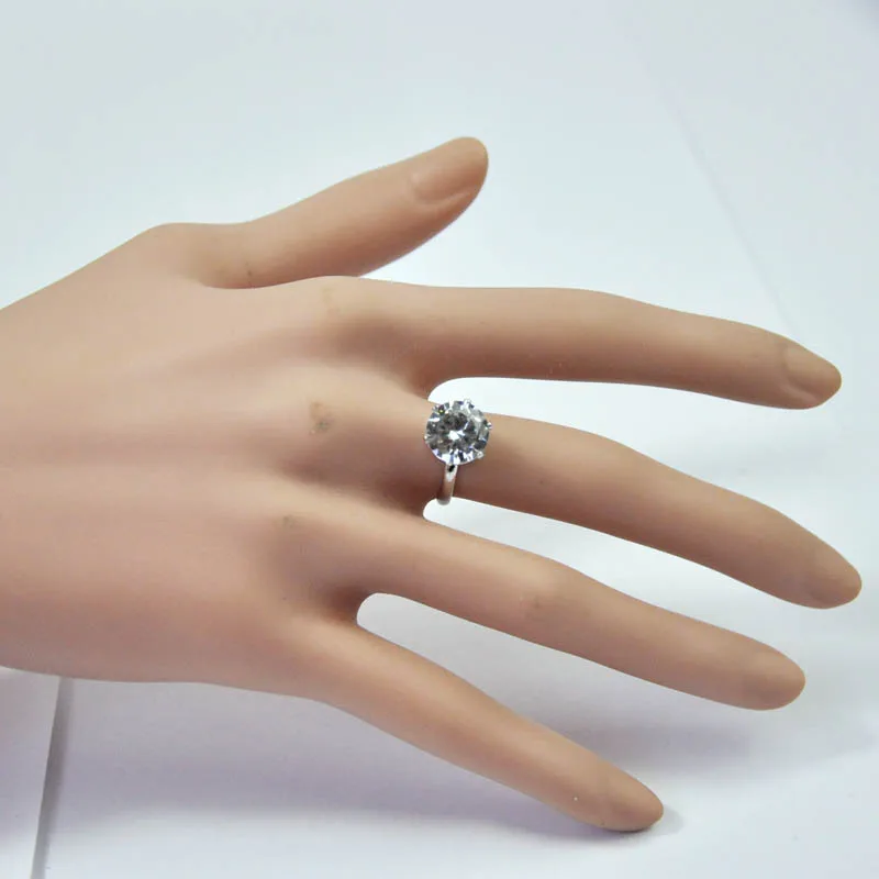 50 шт. 1.75ct AAA циркон обручальные кольца для женщин Свадебные много женских