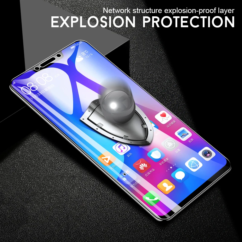 9D закаленное стекло для huawei p20 lite pro Защитная пленка экрана Защитное p 20 20pro 20plus |