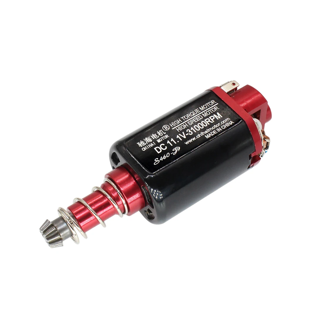 CH мотор S460 11,1 V-31000 об/мин алюминиевая задняя крышка длинная ось мотор с зубьями двигателя для JM Gen.9 M4A1 водный гель бластер