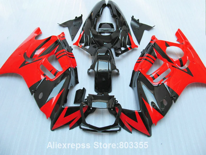 Фото Популярные Красные Обтекатели для Honda CBR600 f3 95 96 cbr - 600 (бесплатно настроить) комплект обтекателей 1995 1996 xl94 №2