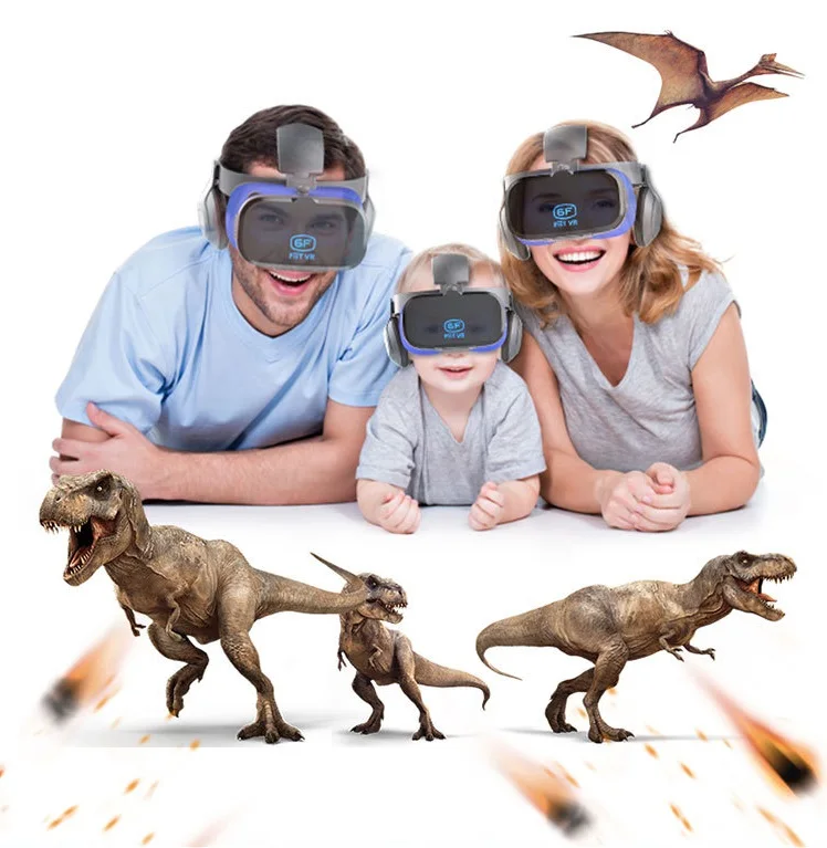 Высокого класса бизнес Очки виртуальной реальности 3D VR очки с стерео гарнитура