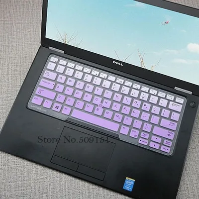Gradient purple Для 1" ноутбука Dell Latitude 5450 3340 7480 7490 5490 5491 E5450 E5470 E5490 E7450 E7490 чехол для клавиатуры ноутбука Защитная крышка - Цвет: Gradient purple