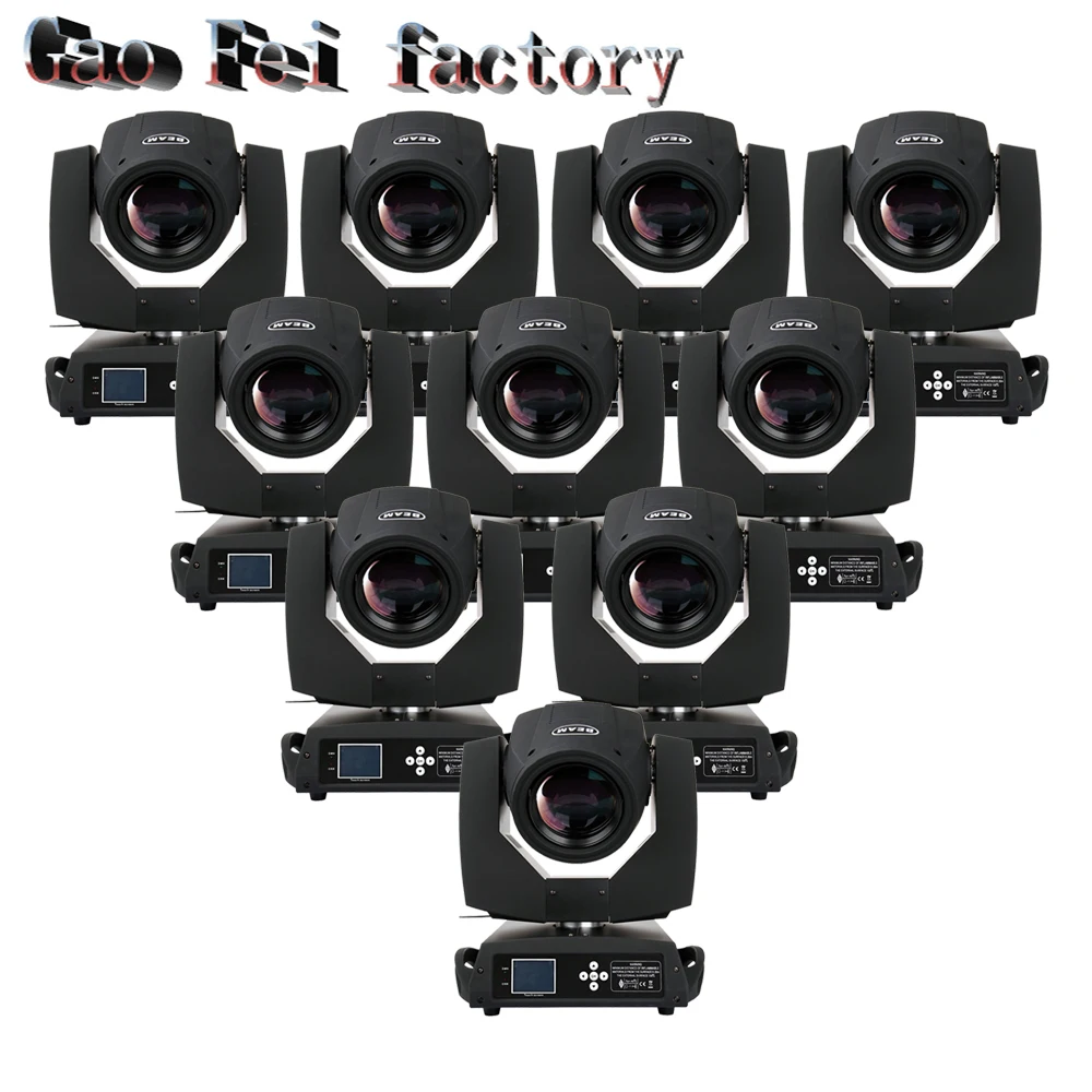 Sharpy 230W Moving Head DMX Stage Lighting Lyre Beam 7R Rotating Disco Lamp (10Pcs/Lot )