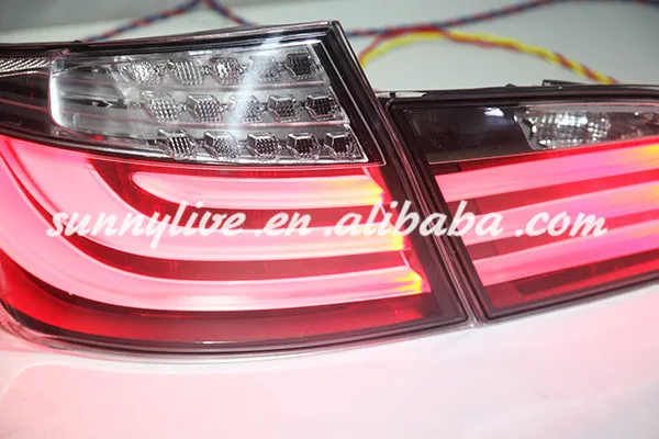 2010 2013 год для BMW F10 F18 520 525 530 535i LED Фонарь Задний Лампы мотоциклов Chrome корпус дБ