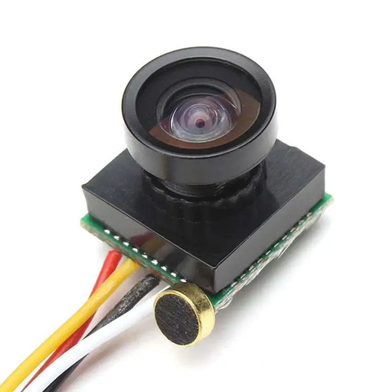 Широкоугольный объектив CMOS 600TVL 1/4 1 8 мм CCD Мини FPV камера с углом обзора 170 градусов