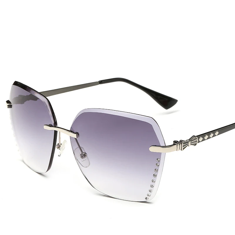 Мода негабаритных квадратные Солнцезащитные очки для женщин в стиле ретро Для