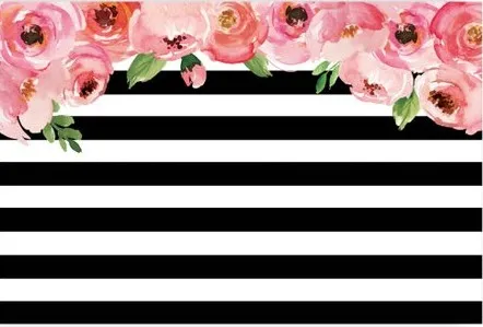 

Черно-белый полосатый фон для свадебной фотосъемки высокого качества с компьютерной печатью свадебный фон