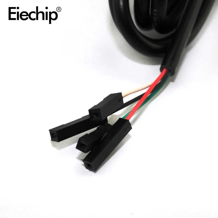 Черный PL2303HX преобразователь USB в RS232 TTL USB-COM модуль последовательного адаптера |