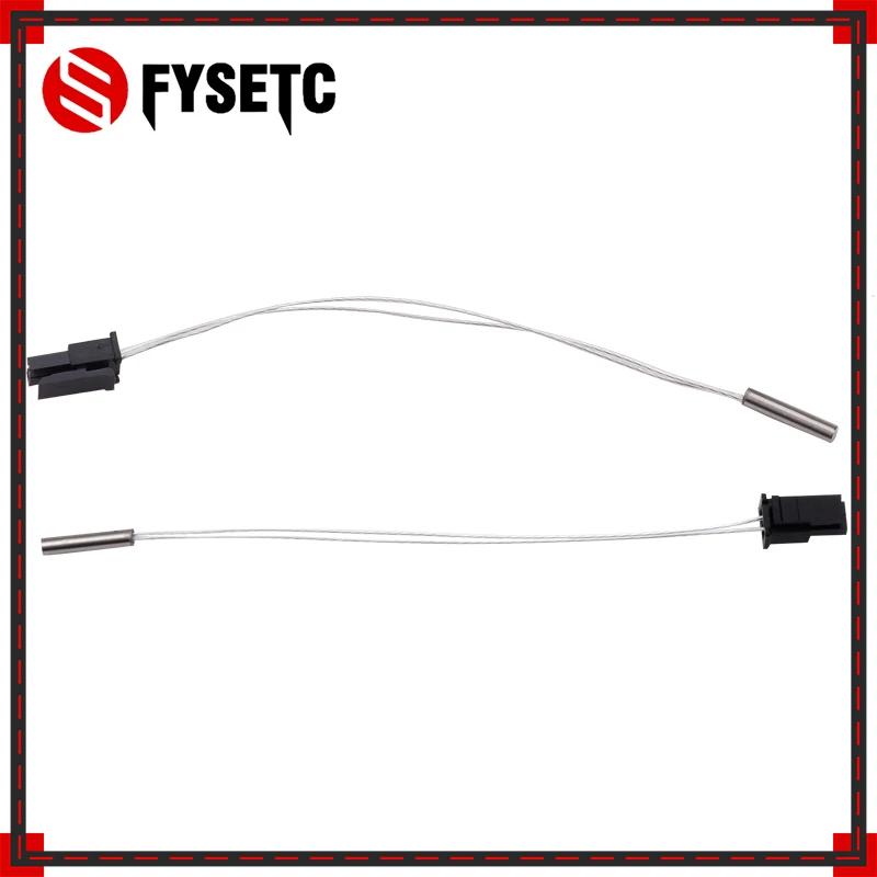 

1PC PT100 Temperature Sensor Cable Wire Up To 400 Degree Molex Connector For UM2 V6 Chimera Lite6 Hotend 3D Printer
