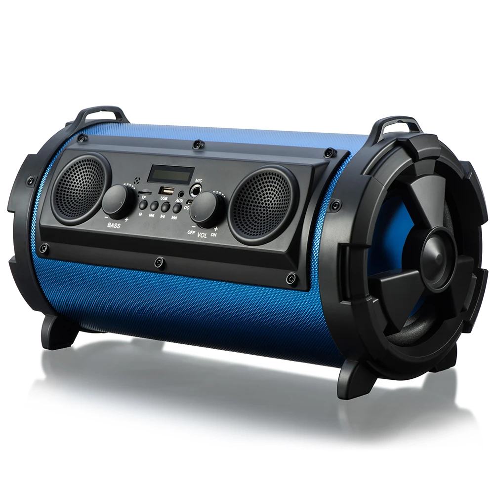 Portable 15W Audio Huge Power HiFi Wireless Bluetooth Speaker Cool LED Light Stereo Super Bass Music Speakers 10PCS/lot