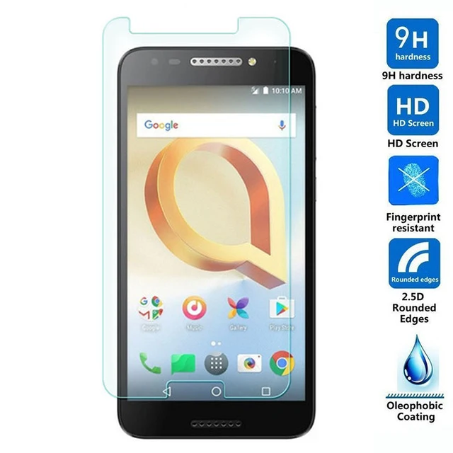 2.5D Закаленное стекло для Alcatel A30 Plus защитная пленка 9H Взрывозащищенный ЖК экран