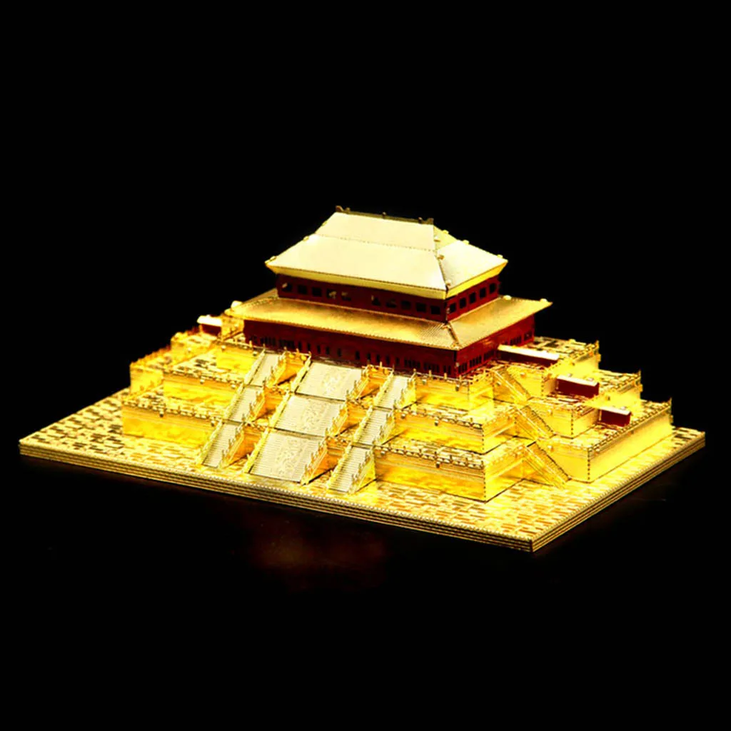 3D металлические Лобзики-головоломка китайская модель Taihe история искусство
