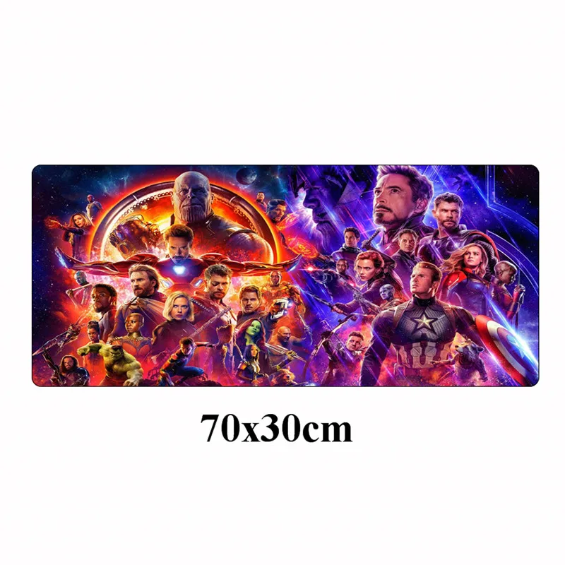 NO.10 Siancs Большой 70x30 см Мстители игровой коврик для мыши для ноутбука Аксессуары для ПК игровой замок край скорость коврик для мыши коврик для ноутбука - Цвет: NO.10
