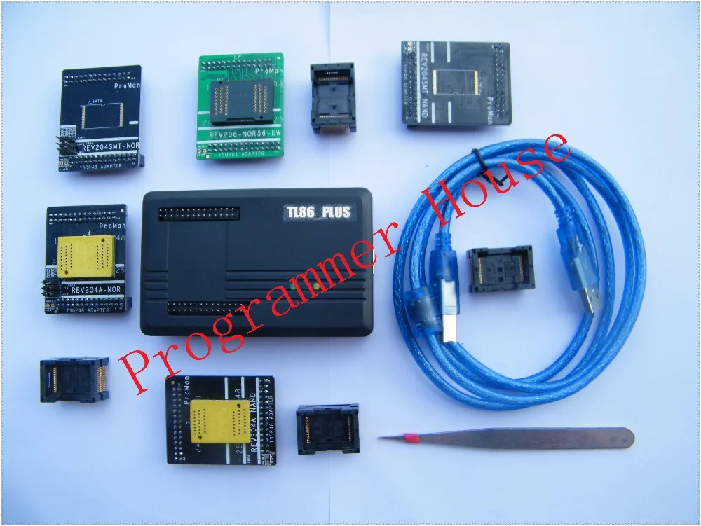 Бесплатная доставка ProMan TL86_Plus nor nand программатор инструмент для ремонта копия NAND