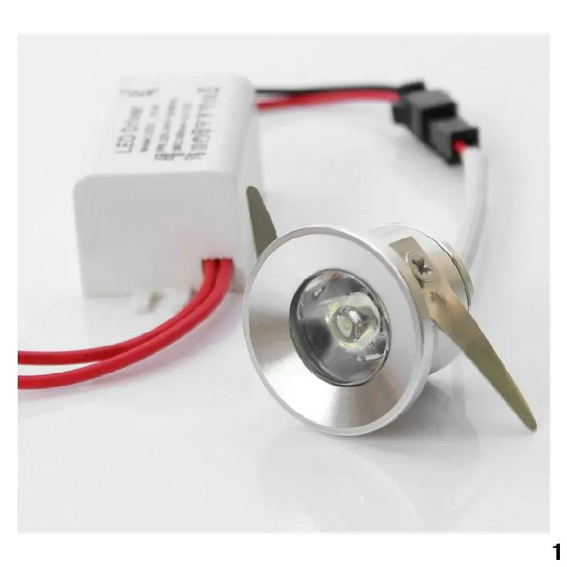 Светодиодный мини 1 Вт 3 потолочный светодиодный светильник встраиваемый Мини