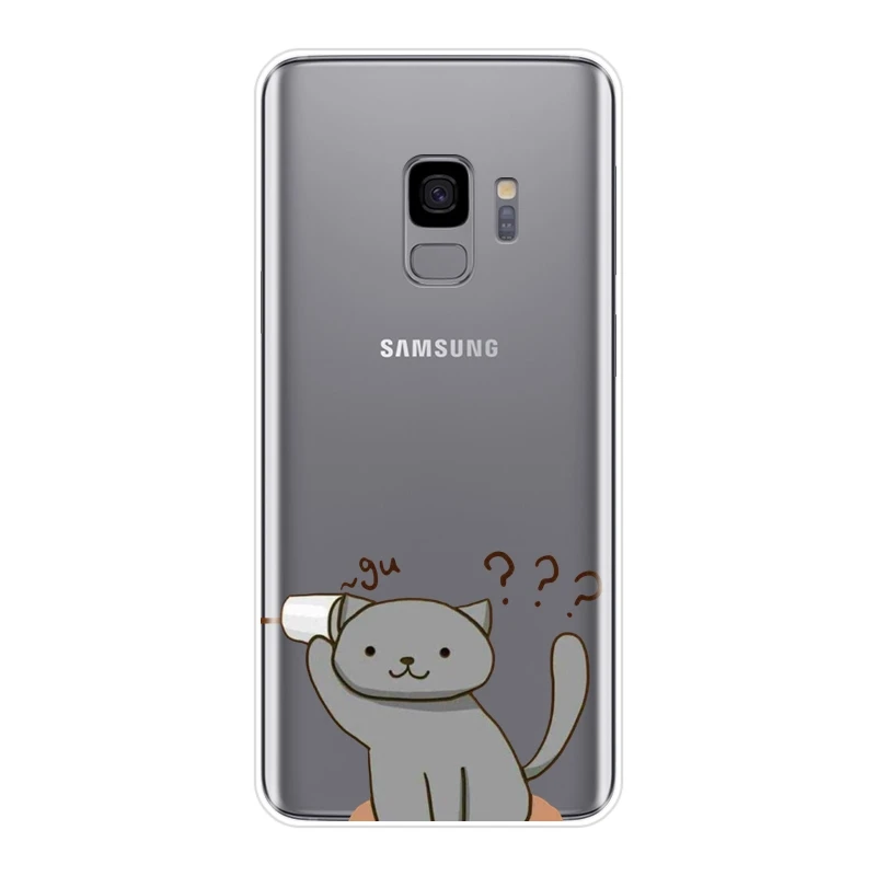 Чехол-накладка для Samsung Galaxy Note 4 5 8 9 мягкий силиконовый чехол S5 S6 S7 Edge S8 S9 Plus |