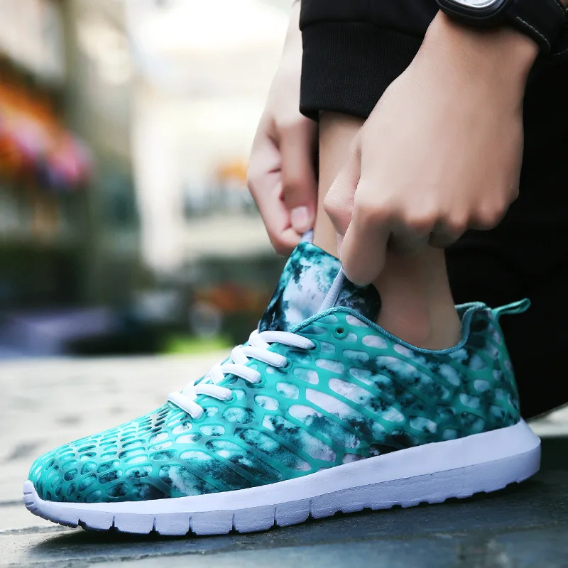 Спортивная обувь для Для женщин с камуфляжным принтом прогулочная Женская