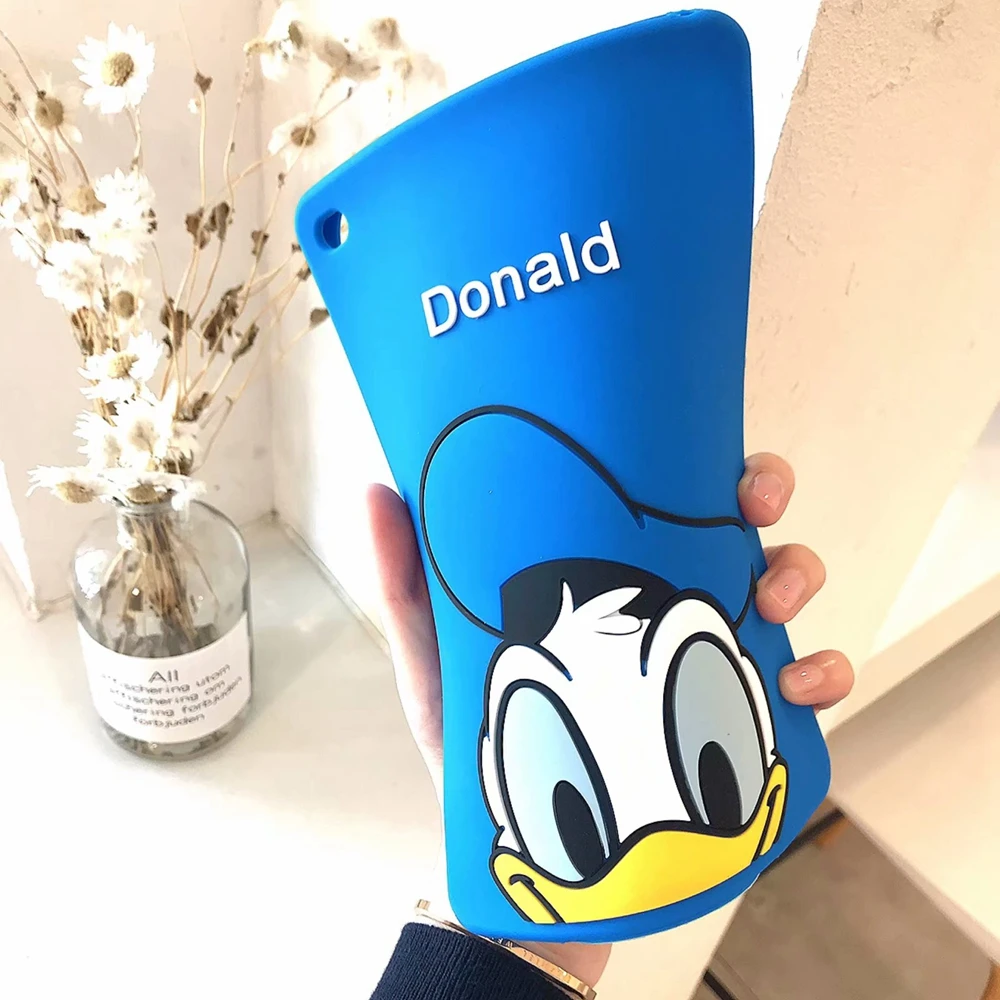 3D мультяшный силиконовый чехол для iPad Mini iPad Air Air2 iPad Pro iPad 9,7 / чехол Дейзи Микки Минни мягкая задняя крышка оболочка