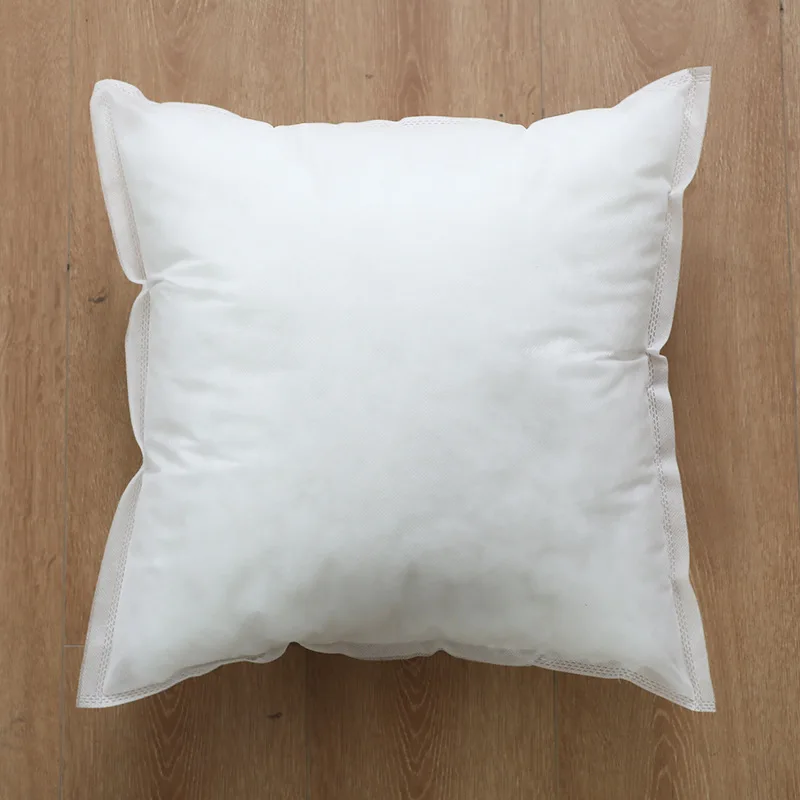 6 размеров подушка ядро белый ПП хлопок наполнитель толстый диван Coussin подушка ядро забота о здоровье подушка наполнитель Cojines декоративные - Цвет: Белый