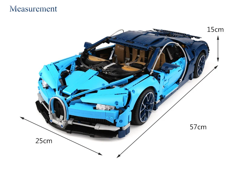 20086 Technic Car Series Supercar Bugattis модель строительные блоки Наборы кубиков детские игрушки