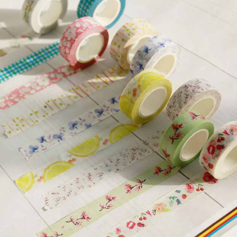 1 шт. KWHCJ 5 см * 10 м kawaii васи лента фотоальбом скрапбук декоративная клейкая diy