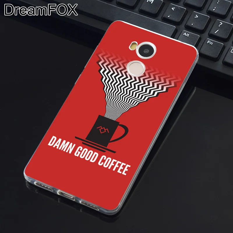DREAMFOX K250 Twin Peaks Style Soft TPU Silicone Case Cover For Xiaomi Redmi Note 3 4 5 Plus 3S 4A 4X 5A Pro Global |