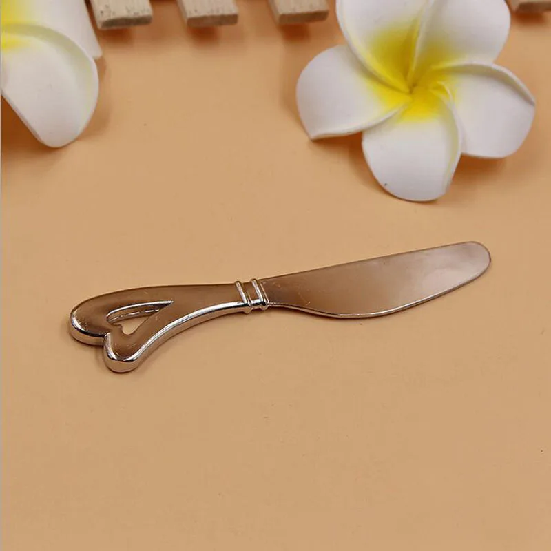 10 шт./лот Свадебный Сувенирный нож для масла в черной коробке изысканная упаковка