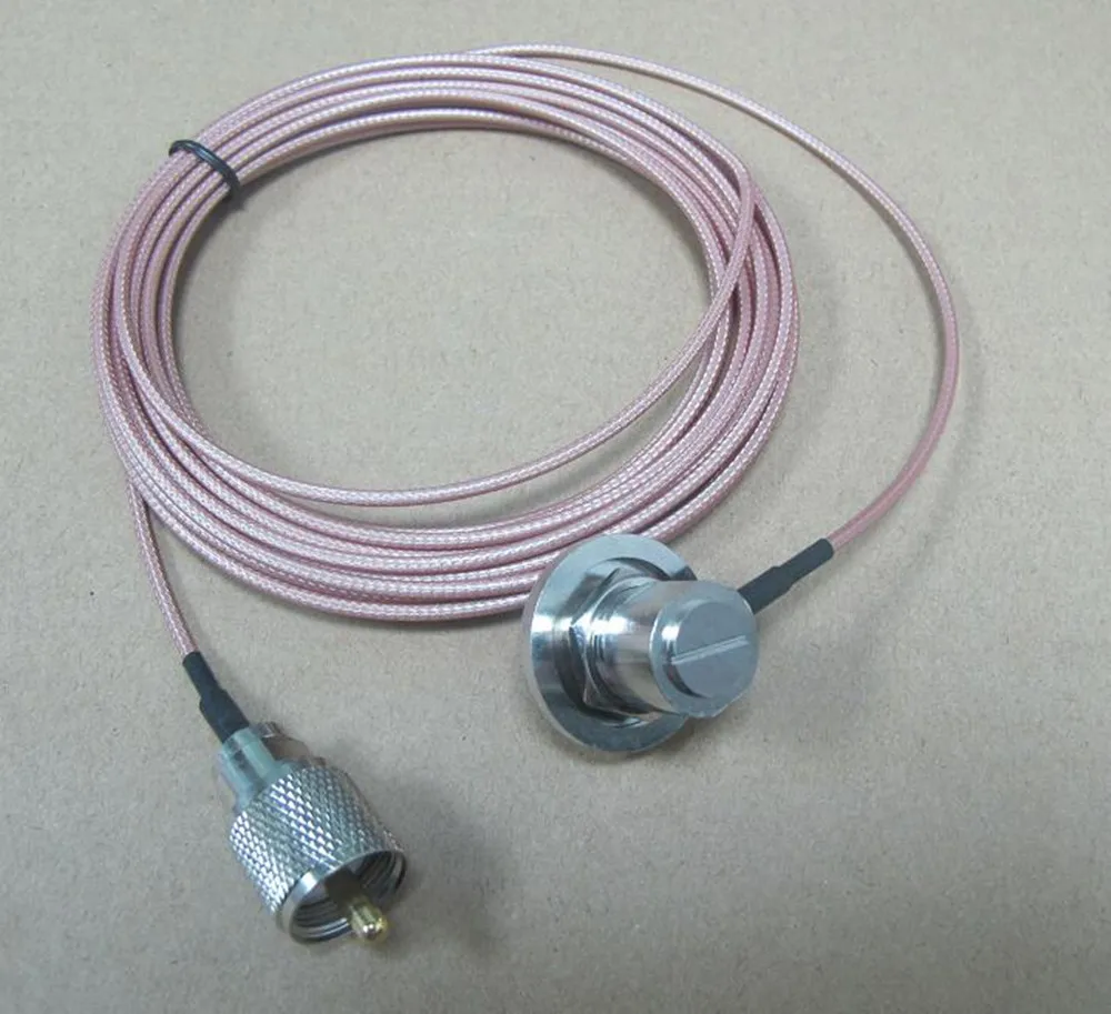 

OPPXUN Pure copper 50-1 .5 line 5 M length SO239 interface line for Kenwood TM261 TM471 TK868 QYT 7900D 8900 radios