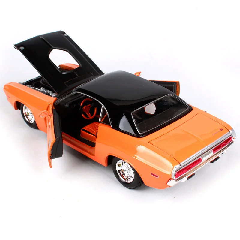 Maisto 1:24 1970 DODGE халлехер R/T классический современный спортивный автомобиль литая