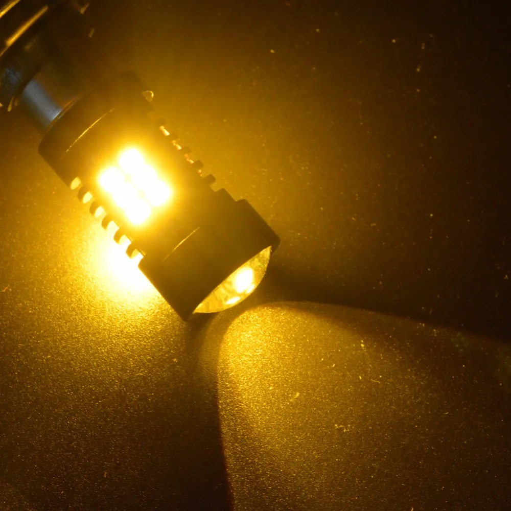 2 шт. 12V 24V 1142 BA15D 1157 BAY15D S25 BAZ15D P21/4 W 3030 21SMD светодиодных фар для Авто включить стоп-сигнал Белого красного и желтого цвета