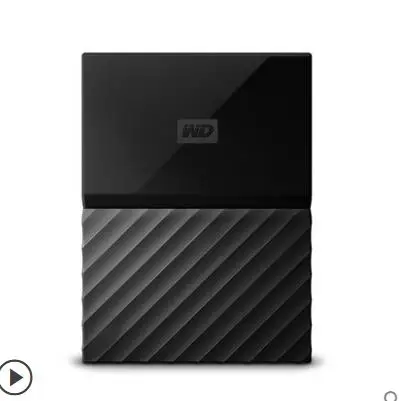 Черный WD My Passport внешний жесткий диск USB 3,0 4 ТБ 4 T Портативный шифрование жесткого диска устройств хранения SATA 3 для Windows, Mac - Цвет: Черный