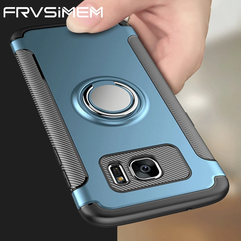 J4 J2 A6 J6 J8 2018 Armor Ring Car Holder Case Cover For Samsung galaxy S8 S9 plus S7 edge J3 J5 J7 Pro 2017 Prime 2 Note 8 9 | Мобильные