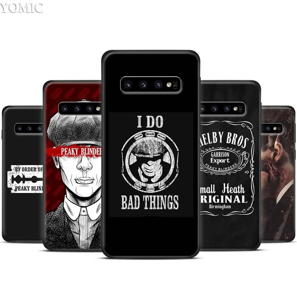 

Peaky Blinders Cross Logo Black Case for Samsung Galaxy S20 FE S21 Note 20 Ultra S10 10 Lite S9 Plus S8 S10e TPU Soft Cover