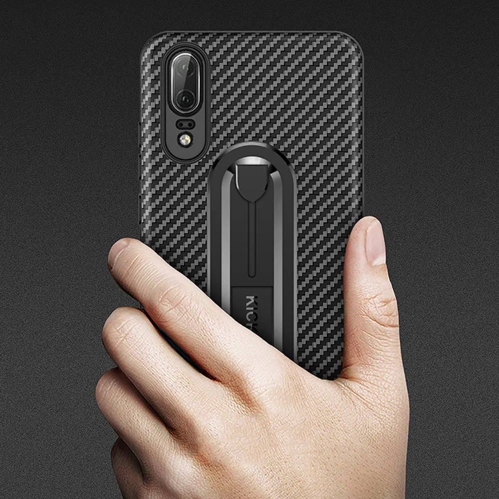 Чехол из углеродного волокна для рассеивания тепла huawei P20 Pro P10 держатель с
