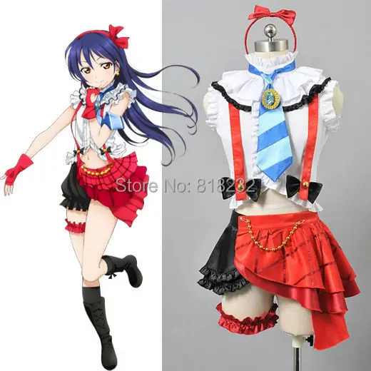 Костюм для косплея Love Live Bokura wa Ima no Naka de OP1 Sonoda Umi|anime cosplay costumes|cosplay costumeanime |